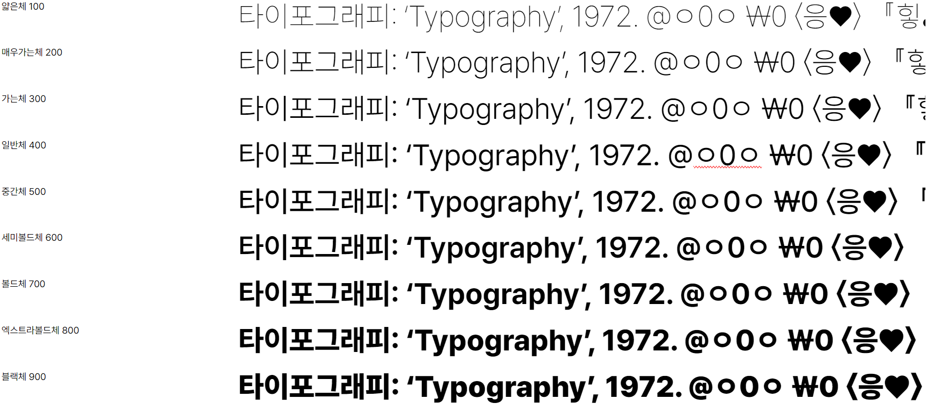 pretendard 폰트 다운로드 이미지