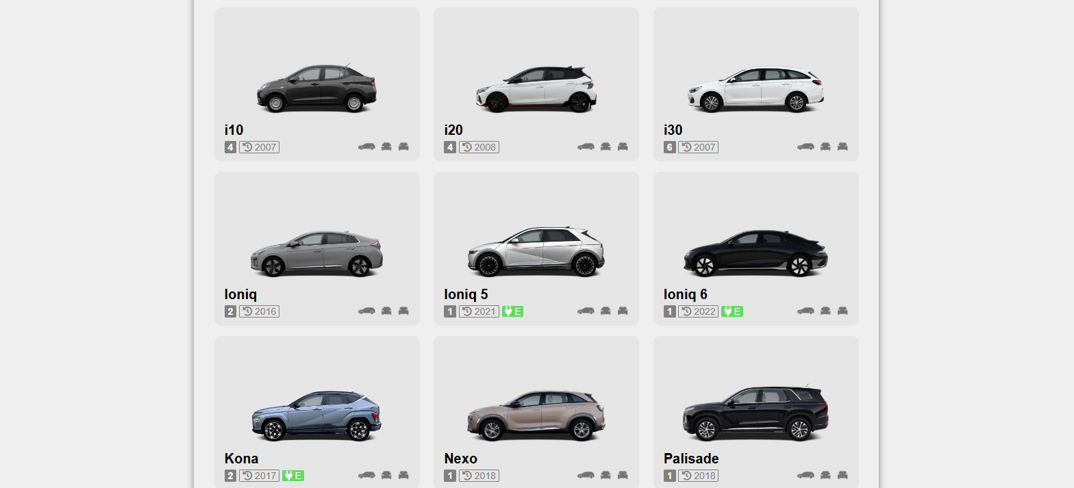 자동차 사이즈 비교 사이트 사용법 이미지3