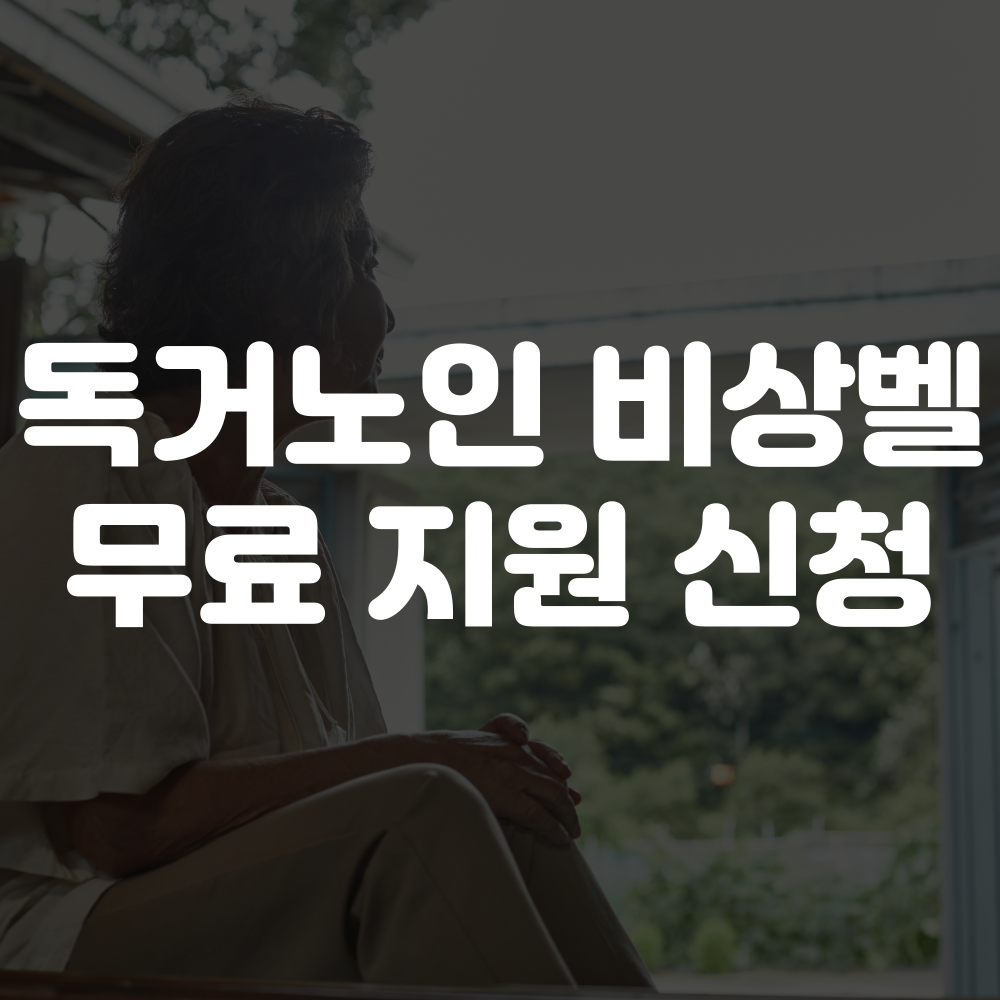 독거노인 비상벨