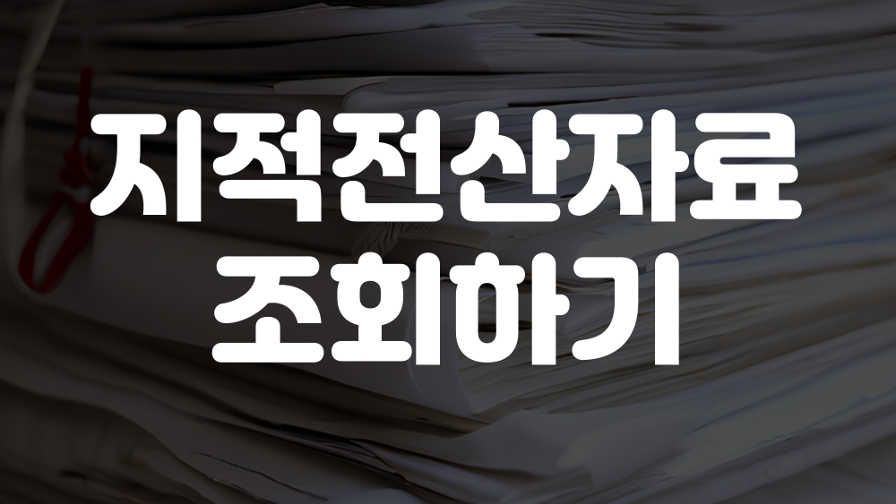 지적전산자료조회결과 발급 이미지