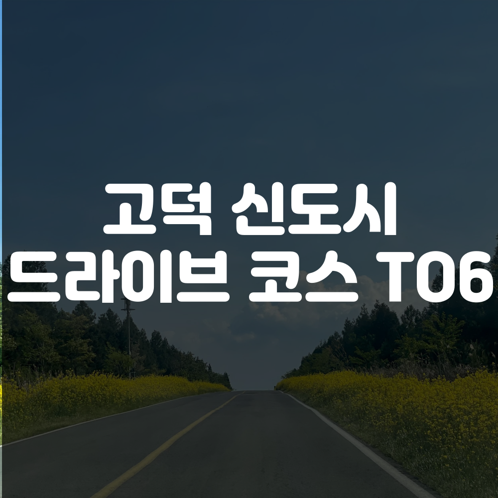고덕 신도시 드라이브 코스 TOP6 이미지